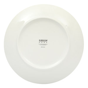 thumbnail image 2 of Gibson Home Ogalla 30 Piece White Ceramic Dinnerware Set H1630 Service For 6 2 of 10